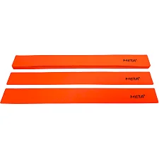 Набор прямых фишек-маркеров META Flat Line Marker Set of 10 оранжевый 5,5х50 см