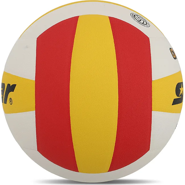 Волейбольный мяч
 STAR CAMPUS VB4075C-34 №5 PU
-красный (Белый-желтый)