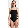 Купальник закритий для жінок Arena MESH PANELS SWIMSUIT CLOSED BA чорний
