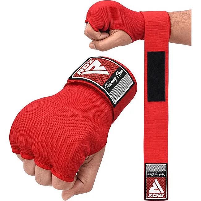 Бинты-перчатки для бокса RDX IS2 Inner Straps Red