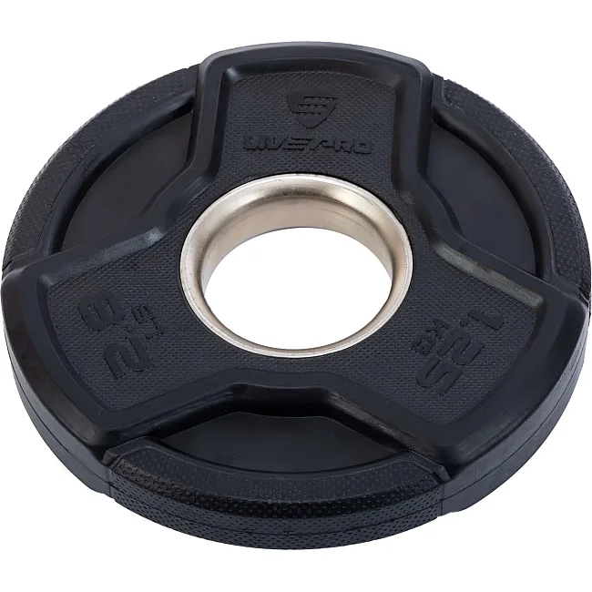 Блин для штанги обрезиненный
 LiveUp LP8330-1_25 ø50мм 1,25кг