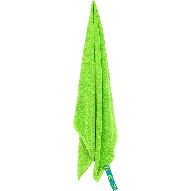 Спортивное полотенце
 из микрофибры MADWAVE
 COTTON SOFT TERRY M0762012 140 см
х70см (Зеленый)