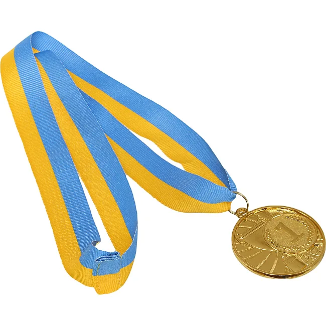 Медаль спортивная с лентой CUP SP-SPORT
 C-6208 ø5см (Бронзовый)