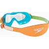 Детские очки для плавания Speedo SEA SQUAD MASK JU бирюзовый, оранжевый, салатовый OSFM