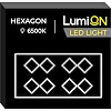 Светильник светодиодный квадратный LumiOn L0-6, 485 x 244 см