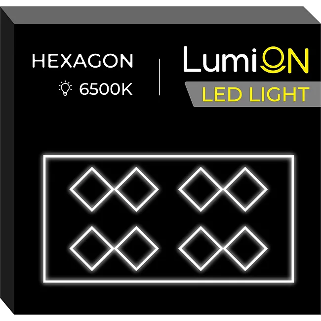 Светильник светодиодный квадратный LumiOn L0-6, 485 x 244 см