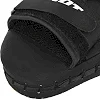 Лапа боксерская изогнутая тренировочная PU HARD TOUCH BO-4239 19x5x25см 2штуки (Черный-золотой)