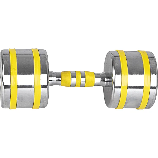 Гантель хромированный inSPORTline Yellsteel 14 кг