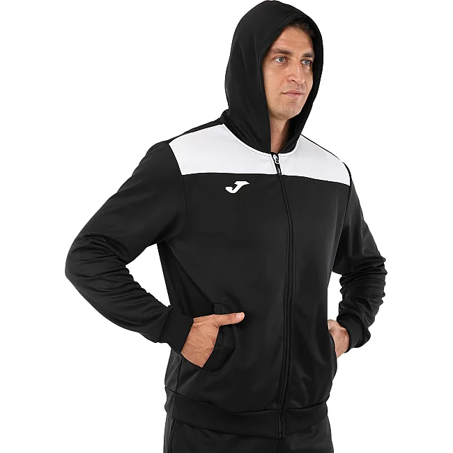 Спортивный костюм
 кофта на молнии и брюки JOMA

 PHOENIX II 103121-102 (Черный-белый)