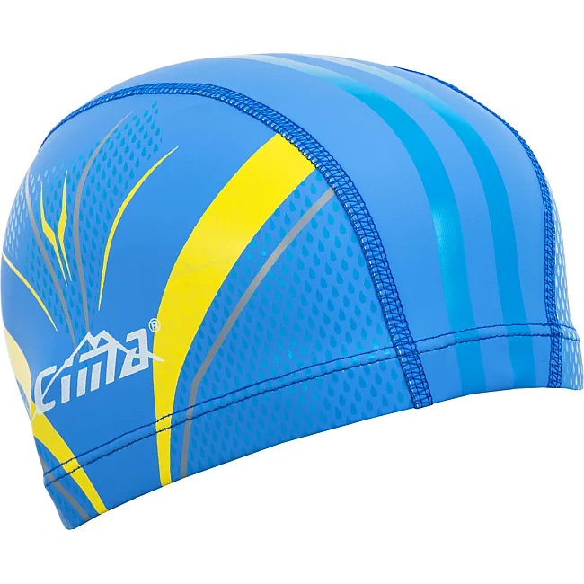 Шапочка для басейну
 текстильна з покриттям PU Cima PL-8688 (Різні кольори)
