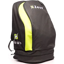 Рюкзак чоловічий Zeus ZAINO ULYSSE 51L чорний, жовтий 33x30x52 см