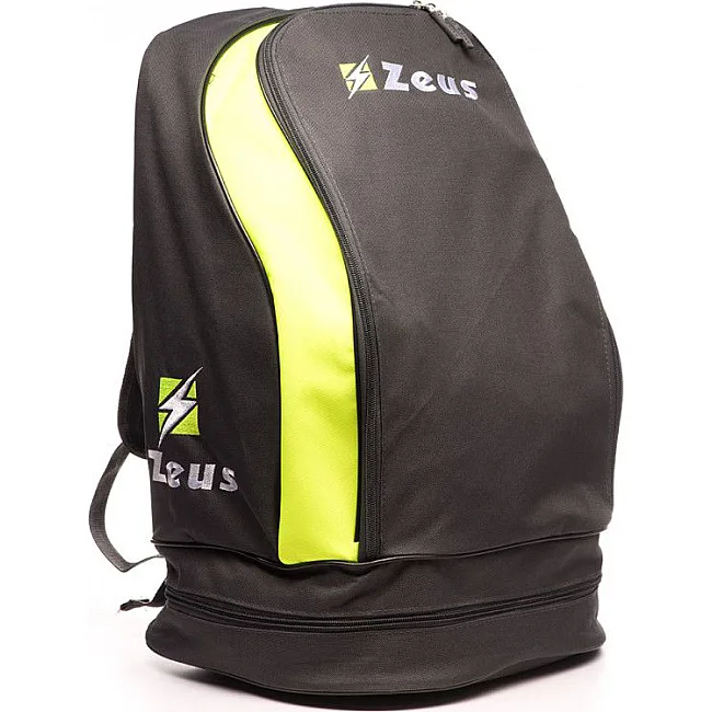 Рюкзак чоловічий Zeus ZAINO ULYSSE 51L чорний, жовтий 33x30x52 см
