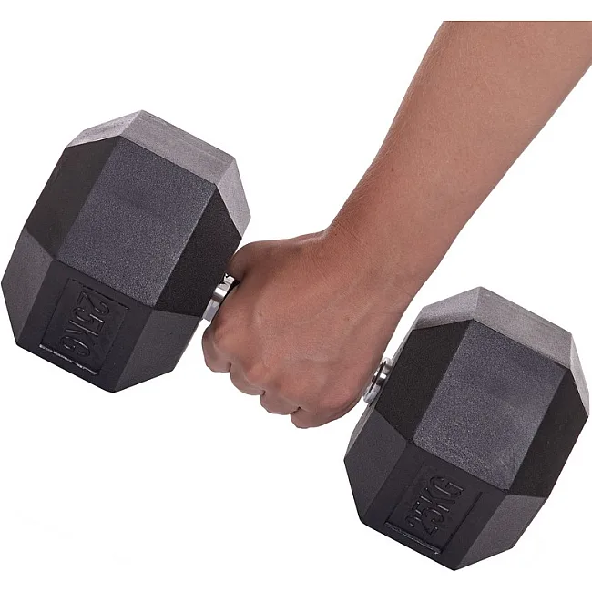 Гантель шестигранний
 гексагональна
 ZELART
 TA-2679-25 1шт 25кг