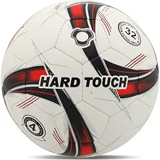 М'яч футзальний HARD TOUCH FB-5042 №4 PU (Білий-червоний)