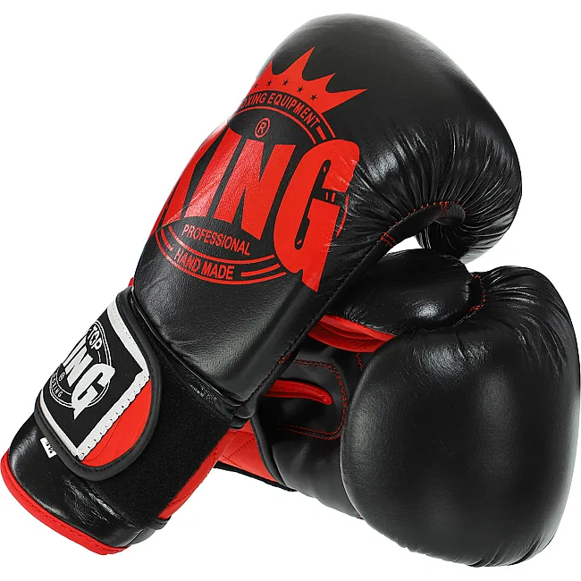 Перчатки для бокса


 кожаные TOP KING
 TK0363 12-14унций (Черный-синий)