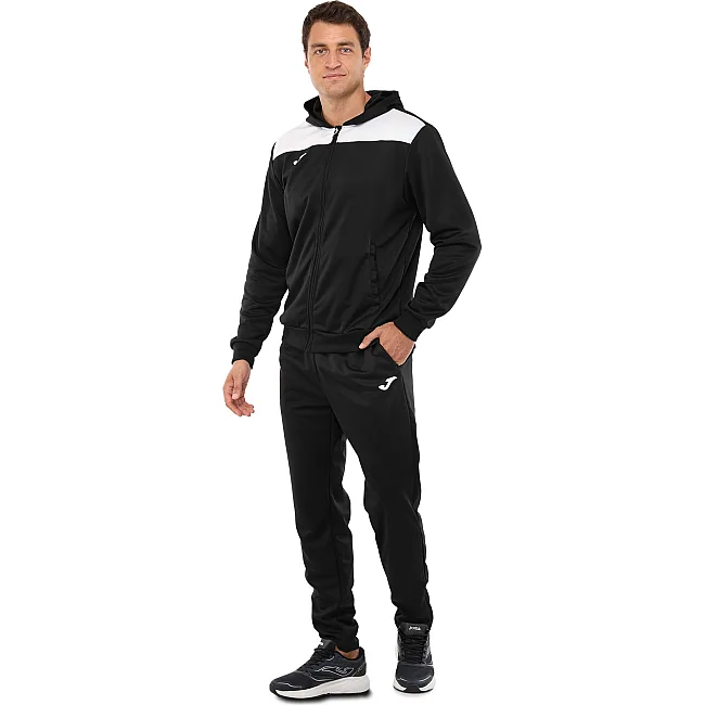 Спортивный костюм
 кофта на молнии и брюки JOMA

 PHOENIX II 103121-102 (Черный-белый)