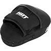 Лапа боксерская изогнутая тренировочная PU HARD TOUCH BO-4239 19x5x25см 2штуки (Черный-золотой)