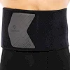 Пояс для тренажерного зала и похудения SWEAT WAIST TRIMMER LiveUp LP8718 125x19,5x0,5см (Черный-серый)