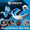 Капа для бокса MAKURA Ignis взрослая (возраст 11+) White/Blue (art.6017514033)