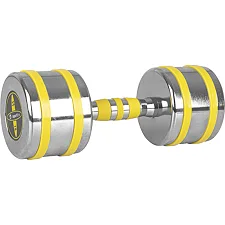 Гантель хромированный inSPORTline Yellsteel 14 кг