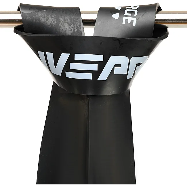 Резина петля для подтягиваний LiveUp SUPER BAND LP8410-XL 39-77кг (Черный)