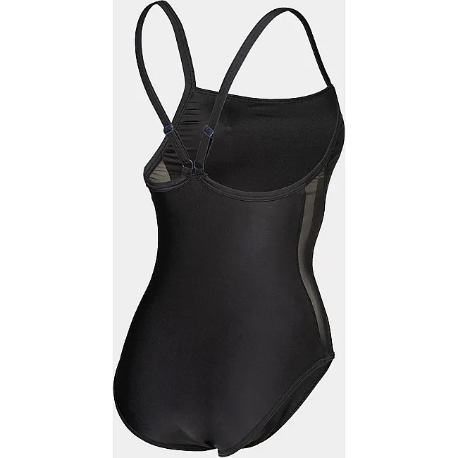 Купальник закритий для жінок Arena MESH PANELS SWIMSUIT CLOSED BA чорний
