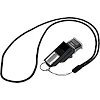 Свисток спортивный судейский пластиковый со шнурком FI-6190 A-526 WHISTLE