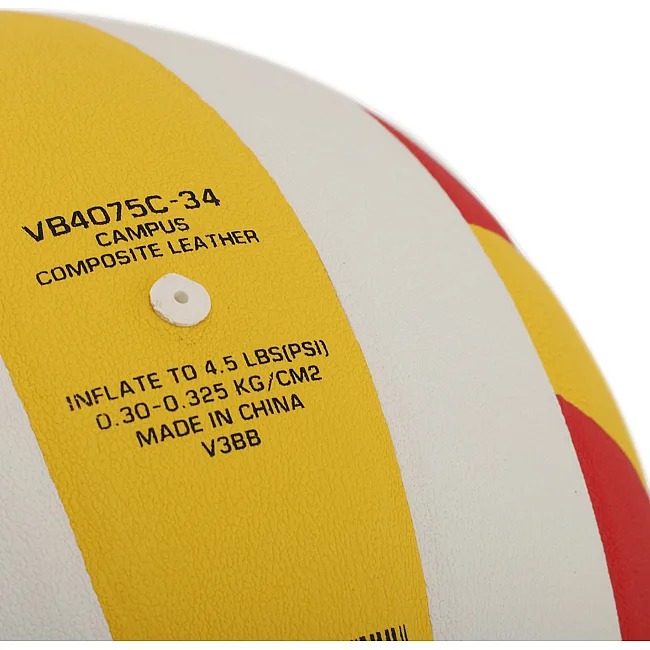 Волейбольный мяч
 STAR CAMPUS VB4075C-34 №5 PU
-красный (Белый-желтый)