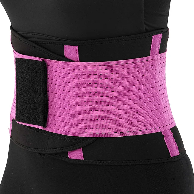 Пояс корсетный для спорта Экстрим Пауэр Белт (extreme power belt) Hot Shapers 6606-2 (Фиолетовый)