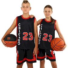 Детская баскетбольная форма NBA клуб Chicago 23 BA-3841