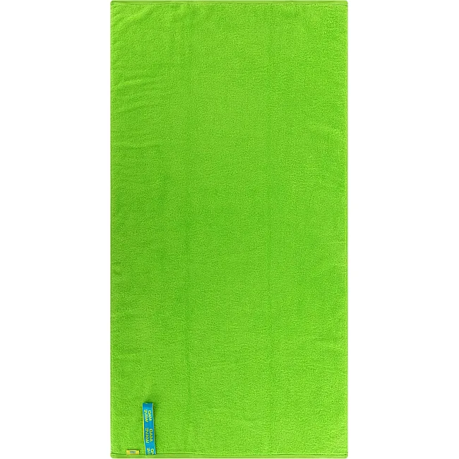 Спортивное полотенце
 из микрофибры MADWAVE
 COTTON SOFT TERRY M0762012 140 см
х70см (Зеленый)