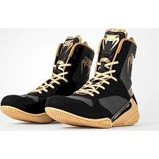 Боксерки для боксу VENUM Elite Black Beige