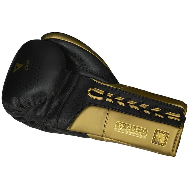 Боксерские боевые перчатки RDX K2 Mark Pro Fight Golden