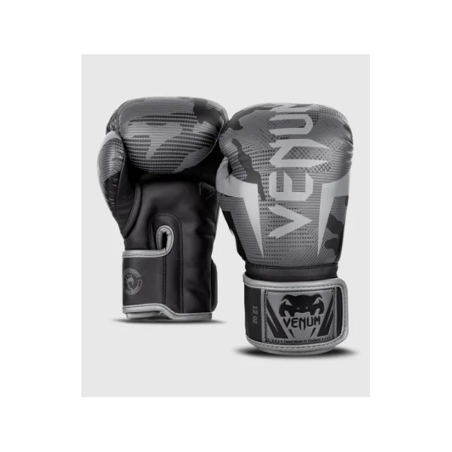 Боксерские перчатки VENUM Elite Black Dark Camo