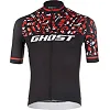 Джерси GHOST Factory Racing, Short, черно-красно-белое