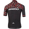Джерси GHOST Factory Racing, Short, черно-красно-белое