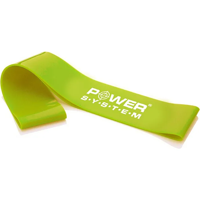 Фитнес резинка POWER SYSTEM PS-4062 Flex Loop Medium Green (сопротивление 18кг.)