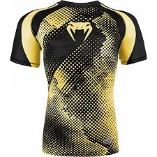 Футболка компресійна VENUM Technical Short Sleeves Black Yellow
