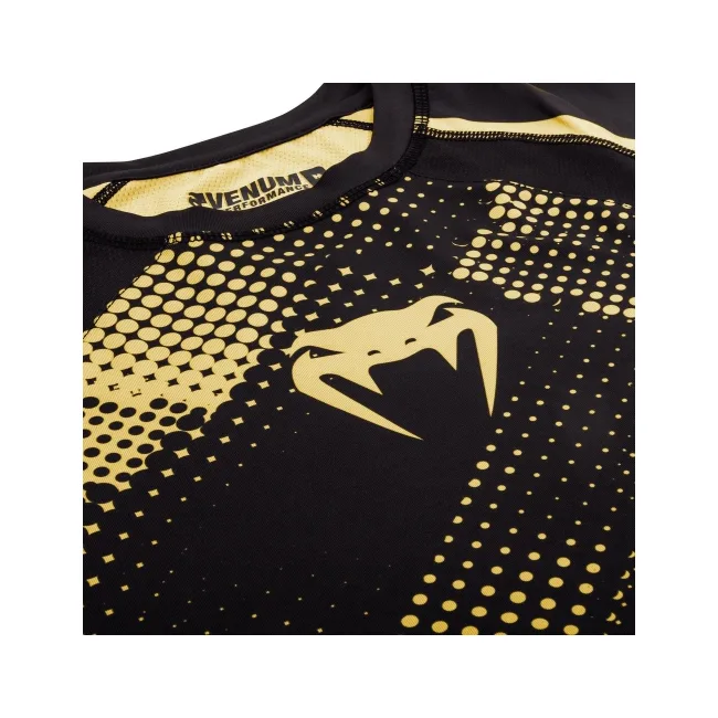 Футболка компресійна VENUM Technical Short Sleeves Black Yellow