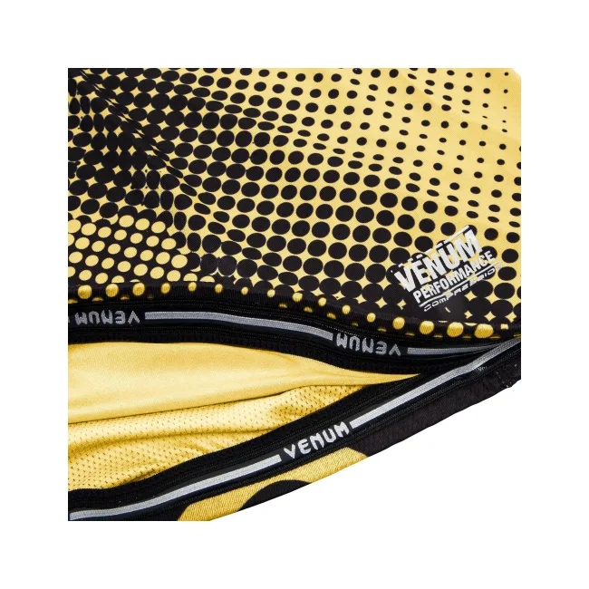 Футболка компресійна VENUM Technical Short Sleeves Black Yellow