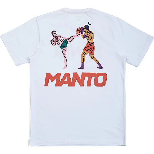 Футболка мужская MANTO Strike Gym 2.0 White
