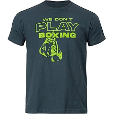 Футболка мужская TITLE Boxing We Dont Play Tee Blue