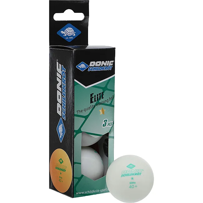 Мячи для настольного тенниса DONIC ELITE 1* 40+ MT-608310 3шт