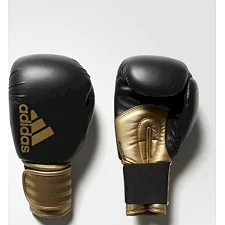 Перчатки для бокса "Hybrid 100" (черный-золотой) ADIDAS ADIH100