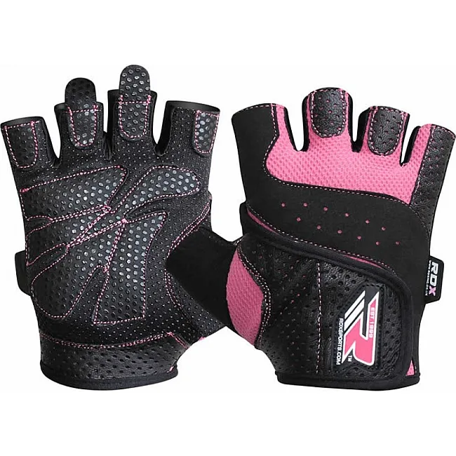 Рукавички для фітнесу жіночі RDX Pink S