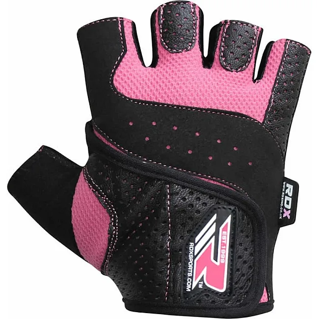 Рукавички для фітнесу жіночі RDX Pink S