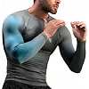 Рашгард Hayabusa Fusion - Grey Aqua