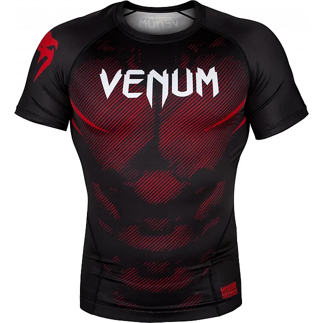 Рашгард VENUM NoGi 2.0 Short Black Red