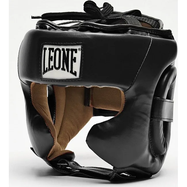 Шлем для бокса LEONE Training Black M