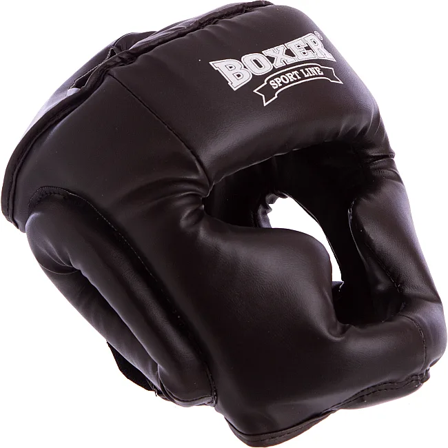 Шолом тренувальний карате Boxer Еліт (шкірвініл)